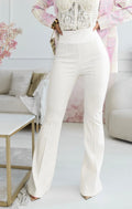 Elvaria Trousers – Pure White