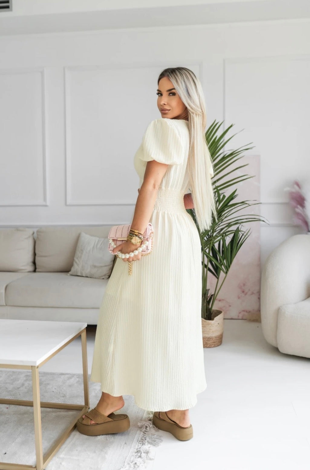 Serenelle Dress - Vanilla