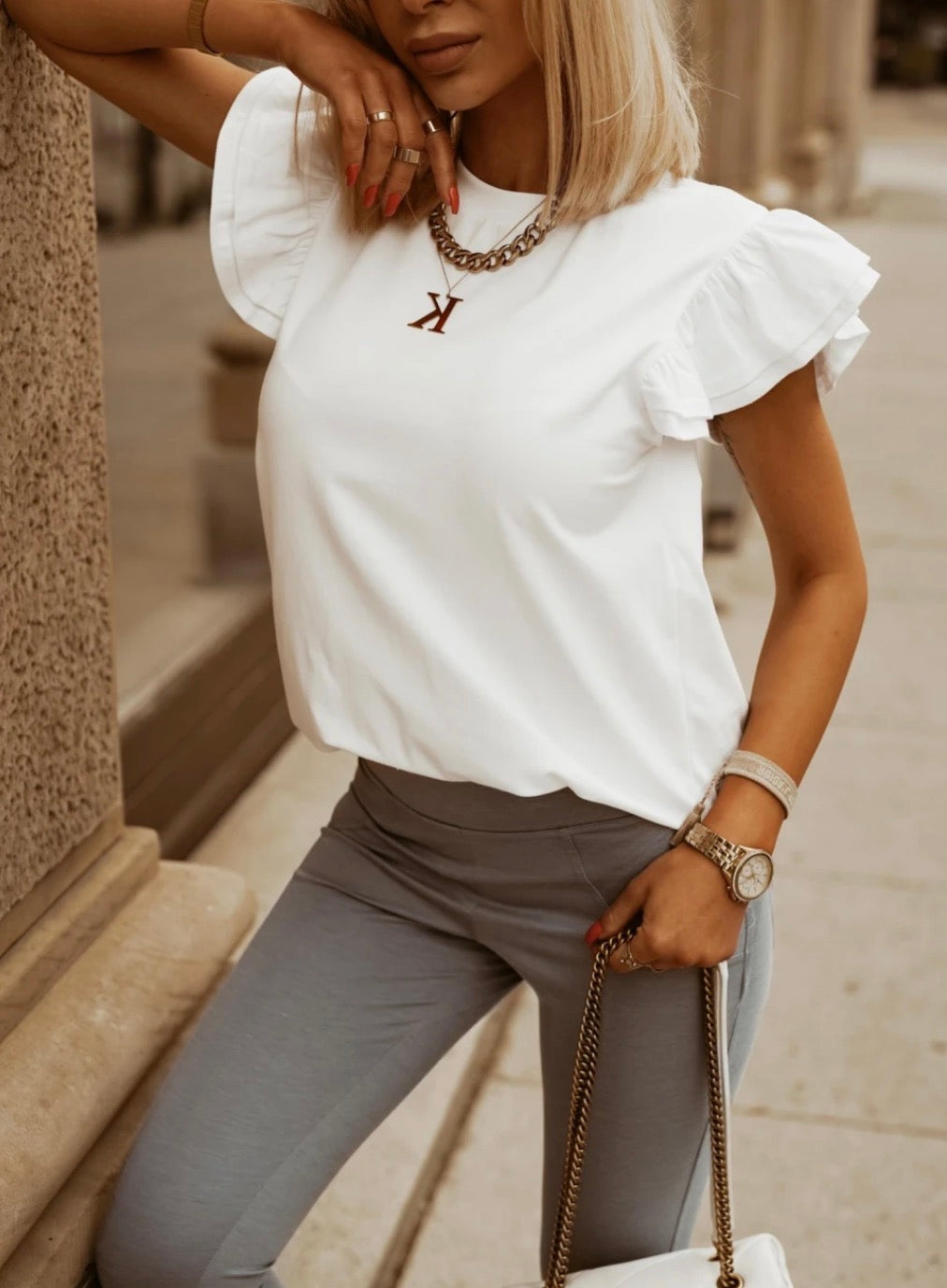Top Soléa – Biały