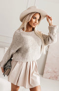 Sweter Soft Touch – Beżowy Melanż